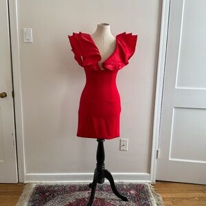 Sherri Hill Red Cocktail Dress